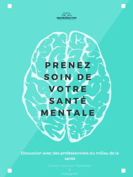 Prenez soin de votre santé mentale