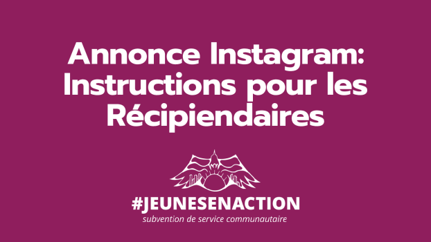 Annonce Instagram (Guide)